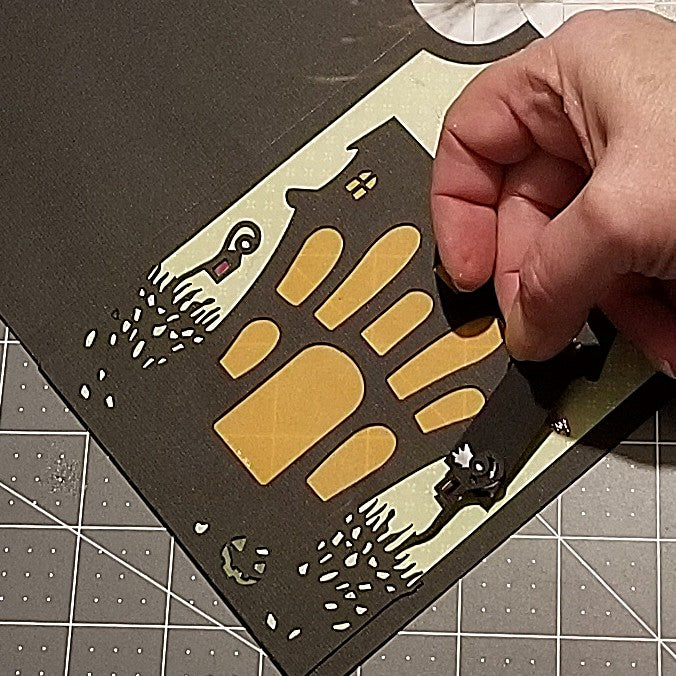 Haunted House Card Art Kit