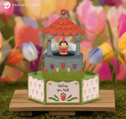 Wishing Well Popup Card